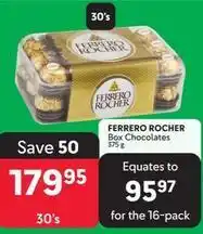 Makro Ferrero rocher - box chocolates offer
