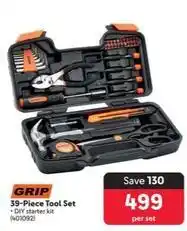 Makro Grip - 39-piece tool set offer