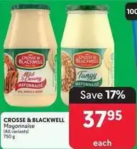 Makro Crosse & blackwell - mayonnaise offer
