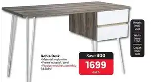 Makro Noble desk offer