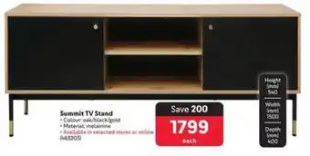 Makro Summit tv stand offer