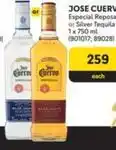 Makro Jose cuervo - especial reposa or silver tequila offer