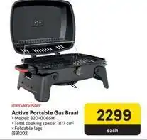 Makro Megamaster - active portable gas braai offer