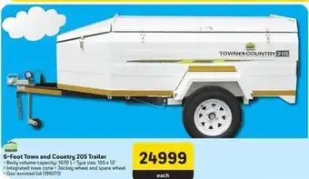Makro Camp master - foot town and country 205 trailer offer