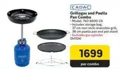 Makro Cadac - grillogas and paella pan combo offer