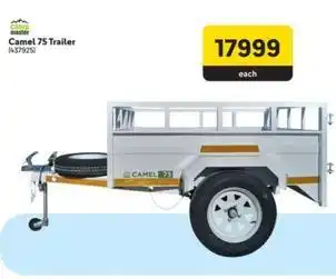 Makro Camp master - camel 75 trailer offer