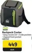 Makro Camp master - backpack cooler offer