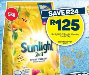 Pick n Pay Sunlight 2in1 Regular Washing Powder 5kg offer