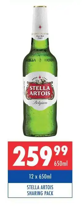 Ultra Liquors STELLA ARTOIS SHARING PACK offer