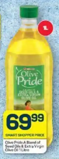 Pick n Pay Olive Pride A Blend of Seed Oils & Extra Virgin Olive Oil 1 Litre offer
