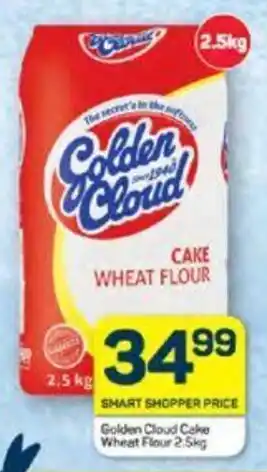 Pick n Pay Golden Cloud Cake Wheat Flour 2.5kg offer