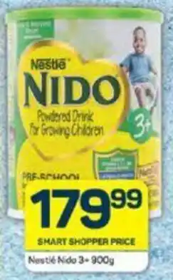 Pick n Pay Nestlé Nido 3+ 900g offer