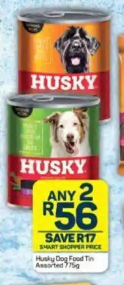 Pick n Pay Husky Dog Food Tin Assorted 775g offer