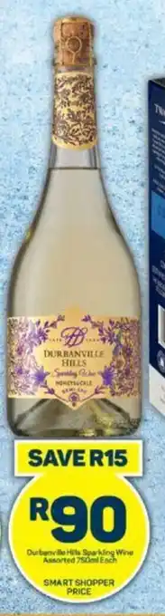 Pick n Pay Durbanville Hills Sparking Wine Assorted 750ml Each offer
