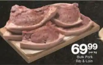 Checkers Bulk Pork Rib & Loin offer