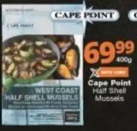 Checkers Cape Point Half Shell 400g offer