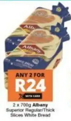 Checkers 2 x 700g Albany 2 x 700g offer