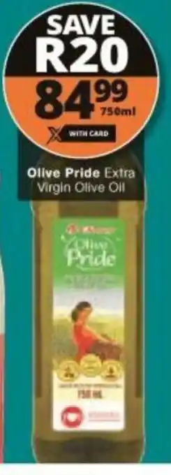 Olive Pride Extra Virgin Olive Oil 750ml