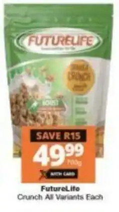 Checkers FutureLife Crunch offer