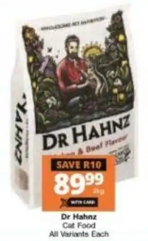 Dr Hahnz Cat Food