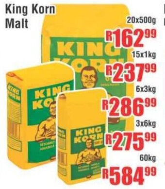 Devland Cash And Carry King Korn Malt 20x500g offer