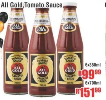 Devland Cash And Carry All Gold Tomato Sauce 6x350ml offer