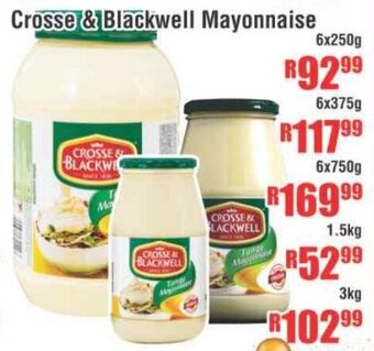 Crosse & Blackwell Mayonnaise 6x250g