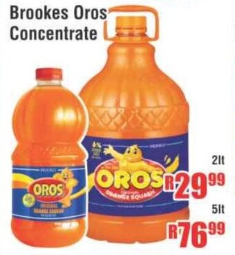 Devland Cash And Carry Brookes Oros Concentrate 2lt offer