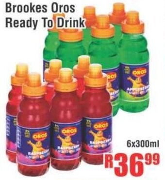 Devland Cash And Carry Brookes Oros Ready To Drink 6x300ml offer