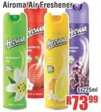 Devland Cash And Carry Airoma Air Freshener 6x225ml offer