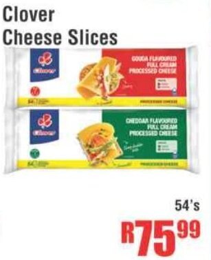 Devland Cash And Carry Clover Cheese Slices 54's offer