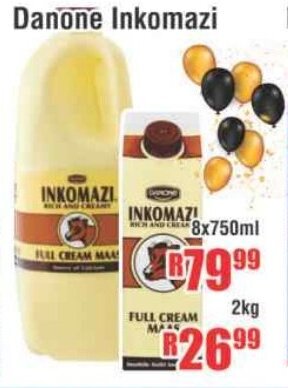 Devland Cash And Carry Danone Inkomazi 8x750ml offer