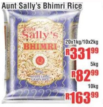 Devland Cash And Carry Aunt Sally's Bhimri Rice 20x1kg/10x2kg offer