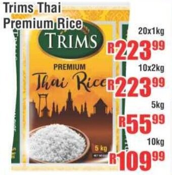 Trims Thai Premium Rice 20x1kg