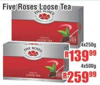 Devland Cash And Carry Five Roses Loose Tea 4x250g offer