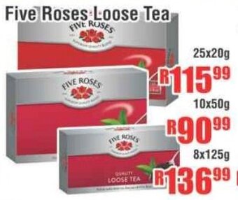 Devland Cash And Carry Five Roses Loose Tea 25x20g offer