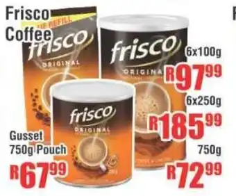 Devland Cash And Carry Frisco Coffee Gusset 750g Pouch offer