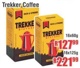 Devland Cash And Carry Trekker Coffee 16x60g offer