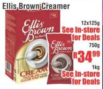 Devland Cash And Carry Ellis Brown Creamer 12x125g offer
