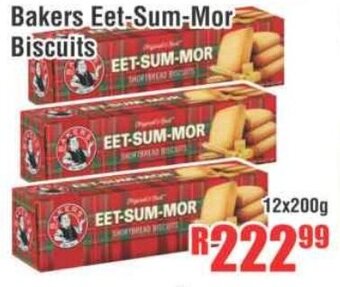 Devland Cash And Carry Bakers Eet-Sum-Mor Biscuits 12x200g offer