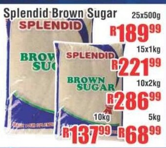Devland Cash And Carry Splendid Brown Sugar 25x500g offer