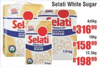 Devland Cash And Carry Selati White Sugar 4x5kg offer