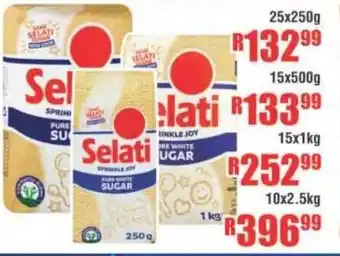 Devland Cash And Carry Selati White Sugar 25x250kg offer