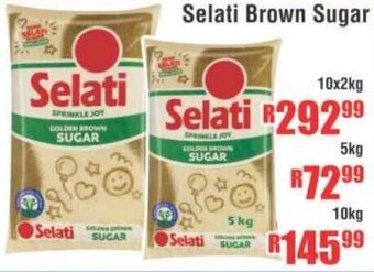 Devland Cash And Carry Selati Brown Sugar 10x2kg offer