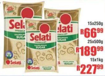 Devland Cash And Carry Selati Brown Sugar 15x250g offer