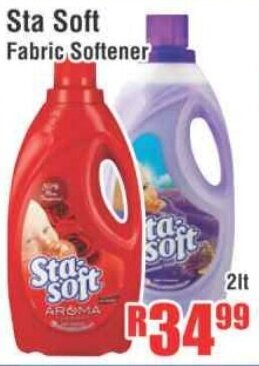 Devland Cash And Carry Sta Soft Fabric Softener 2lt offer