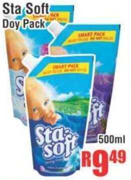 Devland Cash And Carry Sta Soft Doy Pack 500ml offer