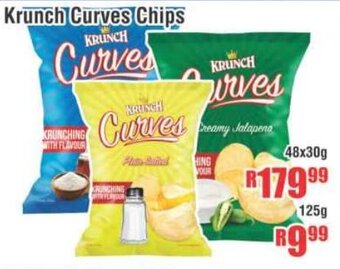 Krunch Curves Chips 48x30g