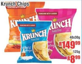 Devland Cash And Carry Krunch Chips 48x30g offer