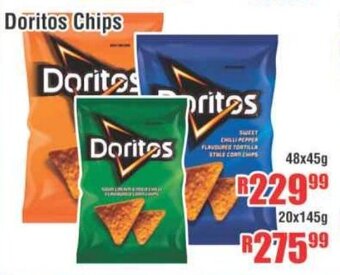 Devland Cash And Carry Doritos Chips 48x45g offer